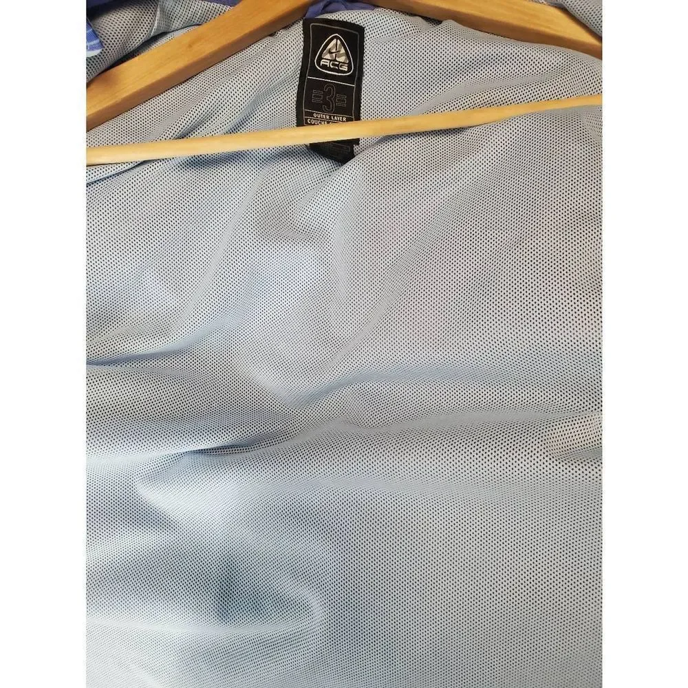 Nike ACG Women's Blue Purple Full Zip Windbreaker Jacket Size Large‎